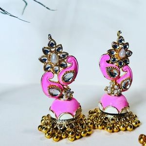 Indian Jhumka earrings